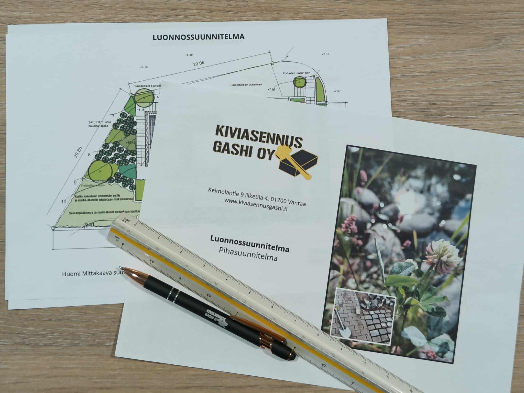 Pihaluonnos esimerkkikuva